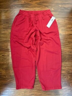 NWT Mono B Barrel Leg Sweatpants Size S